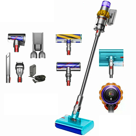 Беспроводной вертикальный пылесос Dyson V15s (SV47) Detect Submarine Yellow/Nickel
